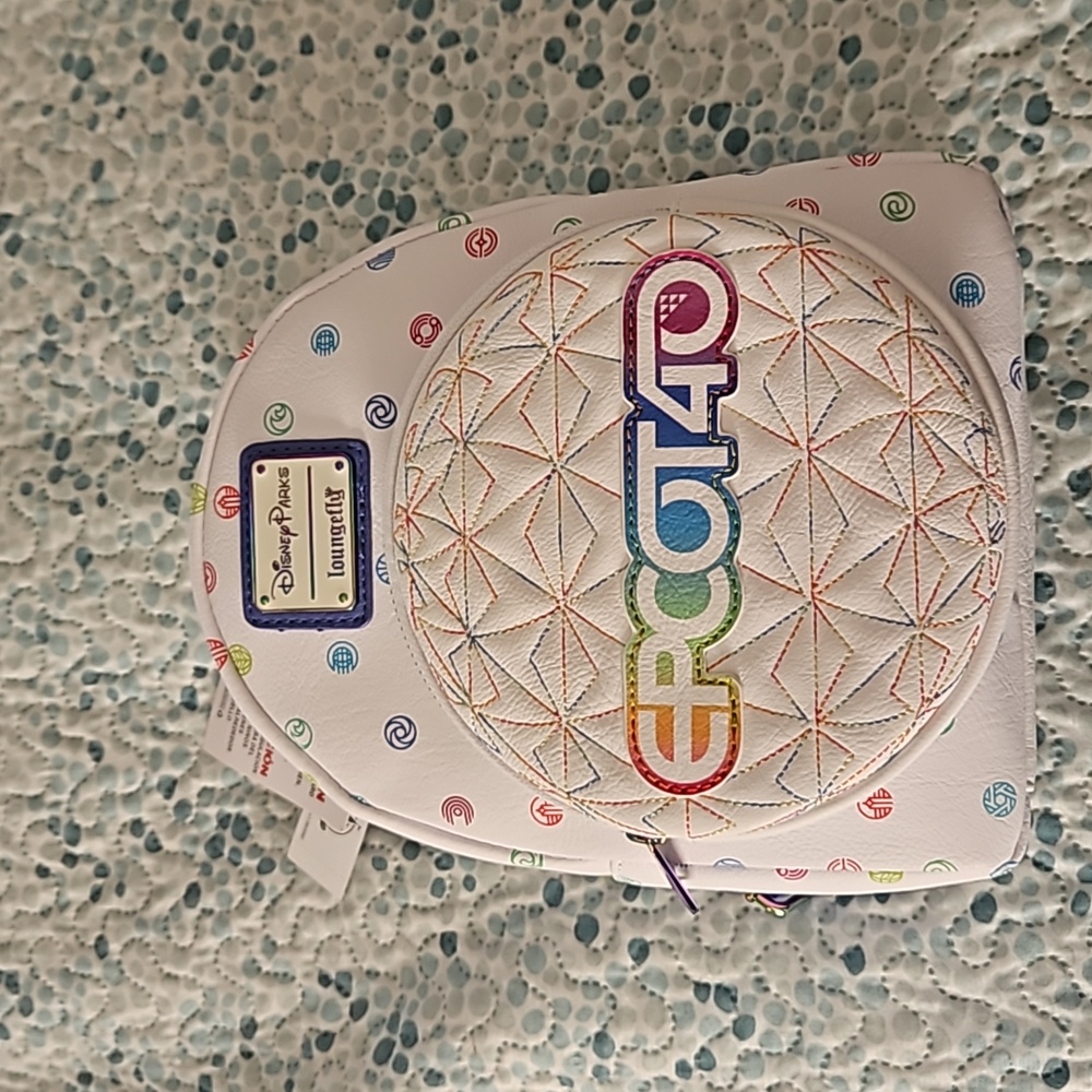 NWT- Disney Parks Loungefly EPCOT 40  Backpack